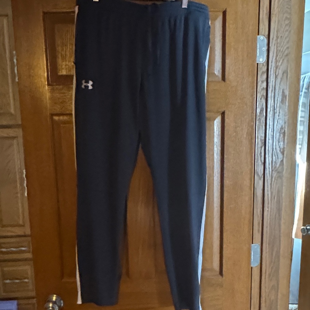 Under Armour Black Women’s Performance Joggers with Side Stripe
